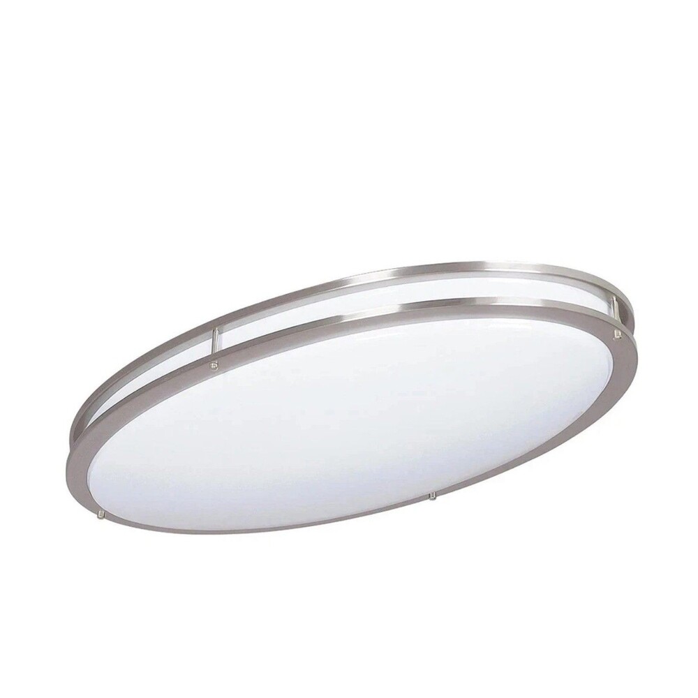 Sunset Lighting Bright Satin Nickel Finish